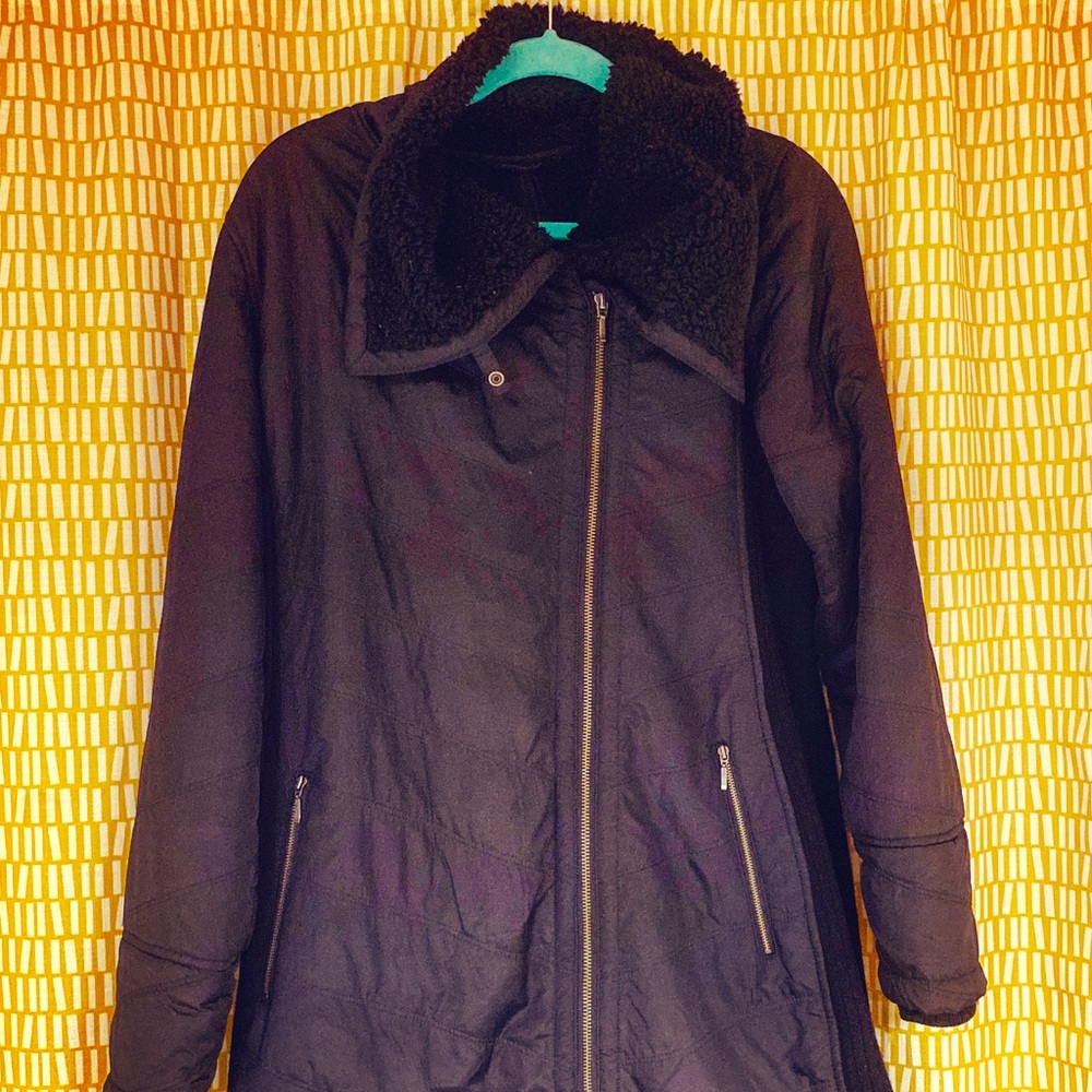 PrAna Diva Long Jacket. Medium. Black.